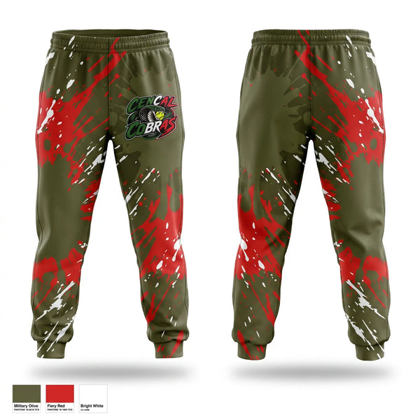 Sweatpants, Cancel Cobras, Softball, Teamtime, Team time, sublimation, custom sports apparel, team uniforms, spirit wear, spiritwear, sports uniforms, custom shirts, team store, custom team store, fundraiser sports, apparel fundraiser