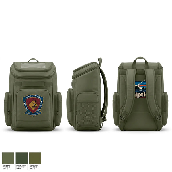 Gear Bag, 3d Littoral Anti-Air Battalion, Marines, Teamtime, Team time, sublimation, custom sports apparel, team uniforms, spirit wear, spiritwear, sports uniforms, custom shirts, team store, custom team store, fundraiser sports, apparel fundraiser