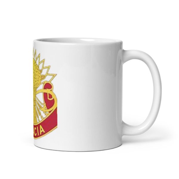 5-4 ADA A BTRY 3rd PLT 45345597 White Glossy Mug - Medium