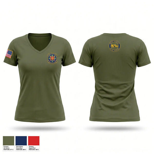 Womens Short Sleeve Vneck Shirt, 2D DSB, Marines, Teamtime, Team time, sublimation, custom sports apparel, team uniforms, spirit wear, spiritwear, sports uniforms, custom shirts, team store, custom team store, fundraiser sports, apparel fundraiser