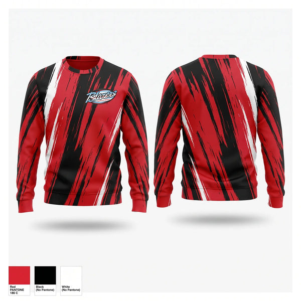Crew Neck Sweatshirt, Blazers, Softball, Teamtime, Team time, sublimation, custom sports apparel, team uniforms, spirit wear, spiritwear, sports uniforms, custom shirts, team store, custom team store, fundraiser sports, apparel fundraiser