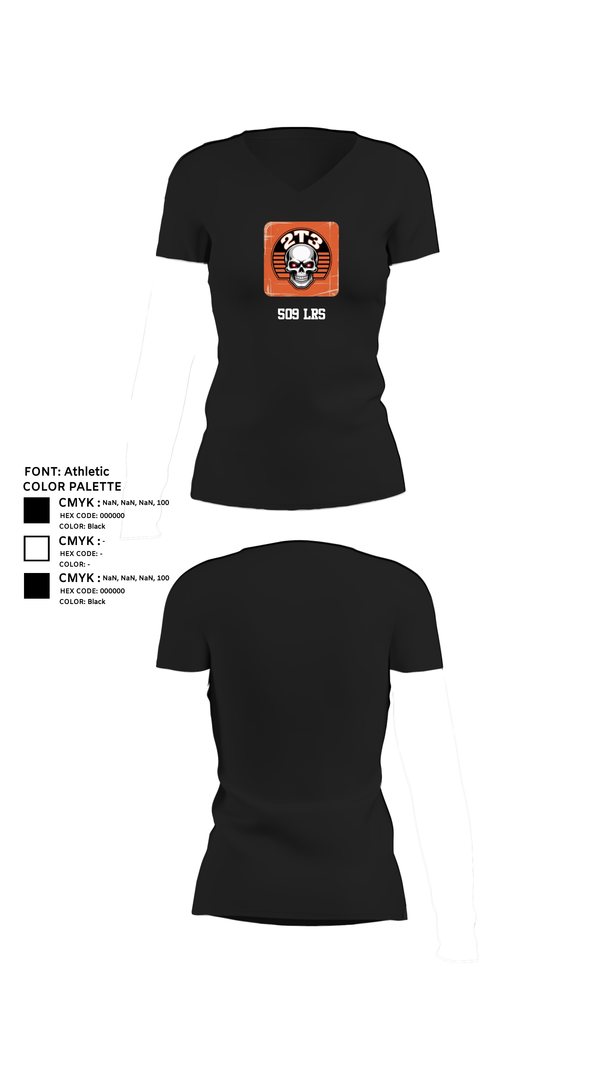 Womens Short Sleeve Vneck Shirt, 509 LRS, , Teamtime, Team time, sublimation, custom sports apparel, team uniforms, spirit wear, spiritwear, sports uniforms, custom shirts, team store, custom team store, fundraiser sports, apparel fundraiser