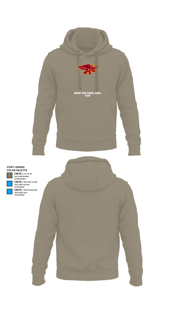 Hoodie, Ankeny High School Dance Team, Spirit Store, Teamtime, Team time, sublimation, custom sports apparel, team uniforms, spirit wear, spiritwear, sports uniforms, custom shirts, team store, custom team store, fundraiser sports, apparel fundraiser