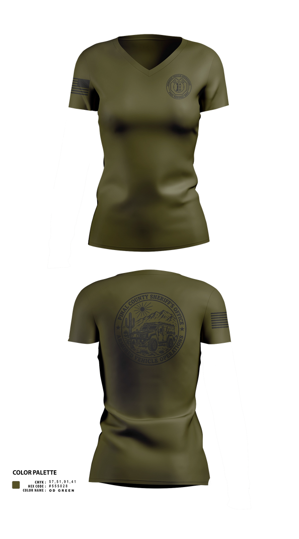 Womens Short Sleeve Vneck Shirt, PCSO AVO, Police, Teamtime, Team time, sublimation, custom sports apparel, team uniforms, spirit wear, spiritwear, sports uniforms, custom shirts, team store, custom team store, fundraiser sports, apparel fundraiser