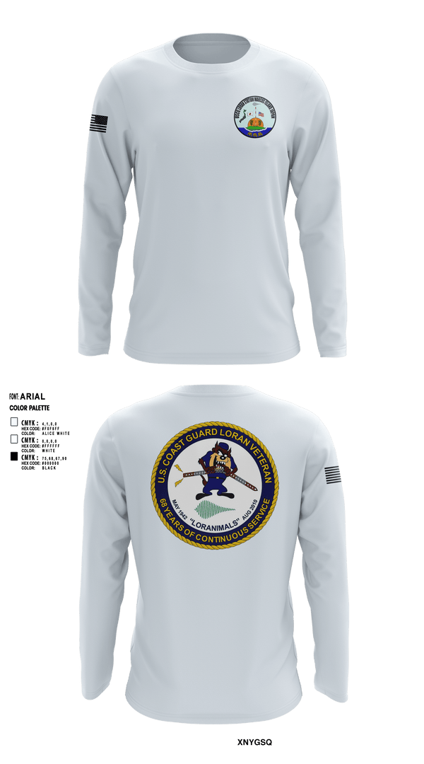 Long Sleeve Performance Shirt, Marcus Island Loran Station, Coast Guard, Teamtime, Team time, sublimation, custom sports apparel, team uniforms, spirit wear, spiritwear, sports uniforms, custom shirts, team store, custom team store, fundraiser sports, apparel fundraiser
