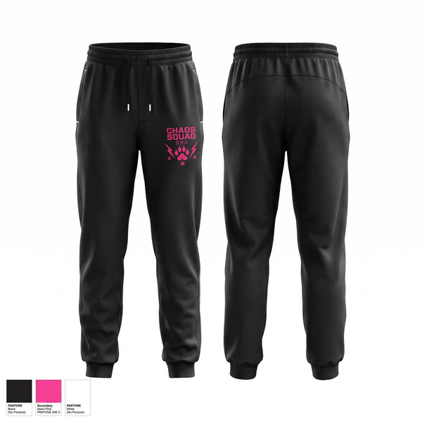 Sweatpants, Choas unit, E-Sports, Teamtime, Team time, sublimation, custom sports apparel, team uniforms, spirit wear, spiritwear, sports uniforms, custom shirts, team store, custom team store, fundraiser sports, apparel fundraiser