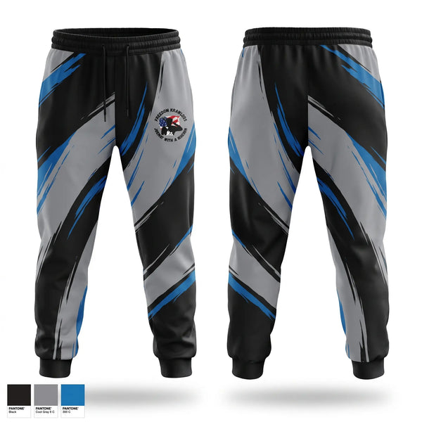 Sweatpants, Freedom Krawlers, , Teamtime, Team time, sublimation, custom sports apparel, team uniforms, spirit wear, spiritwear, sports uniforms, custom shirts, team store, custom team store, fundraiser sports, apparel fundraiser