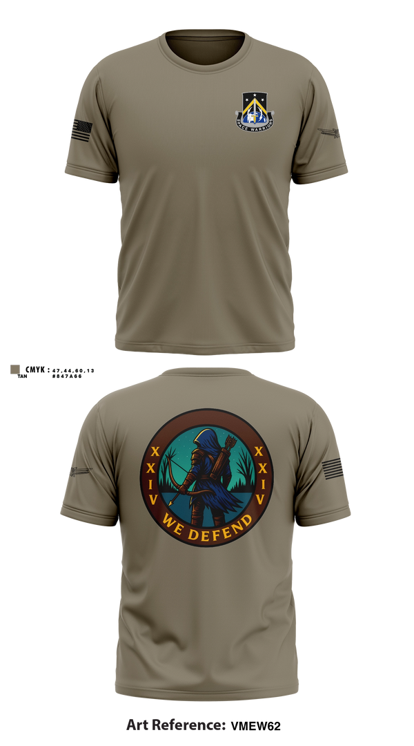 Old School Cotton Feel Shirt, 24TH MDSB, Army, Teamtime, Team time, sublimation, custom sports apparel, team uniforms, spirit wear, spiritwear, sports uniforms, custom shirts, team store, custom team store, fundraiser sports, apparel fundraiser