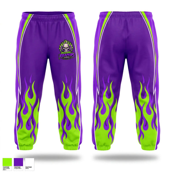 Sweatpants, Missouri Reapers, , Teamtime, Team time, sublimation, custom sports apparel, team uniforms, spirit wear, spiritwear, sports uniforms, custom shirts, team store, custom team store, fundraiser sports, apparel fundraiser
