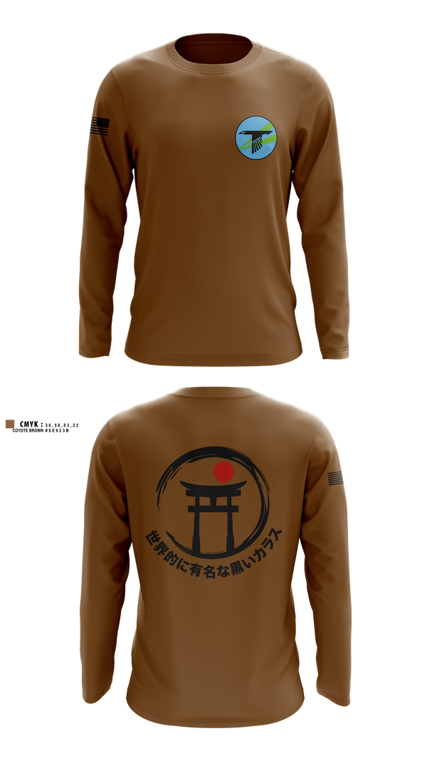 Long Sleeve Performance Shirt, World Famous Black Ravens, , Teamtime, Team time, sublimation, custom sports apparel, team uniforms, spirit wear, spiritwear, sports uniforms, custom shirts, team store, custom team store, fundraiser sports, apparel fundraiser