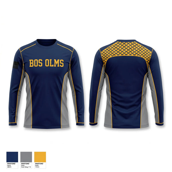 Long Sleeve Performance Shirt, BOS OLMS, Police, Teamtime, Team time, sublimation, custom sports apparel, team uniforms, spirit wear, spiritwear, sports uniforms, custom shirts, team store, custom team store, fundraiser sports, apparel fundraiser