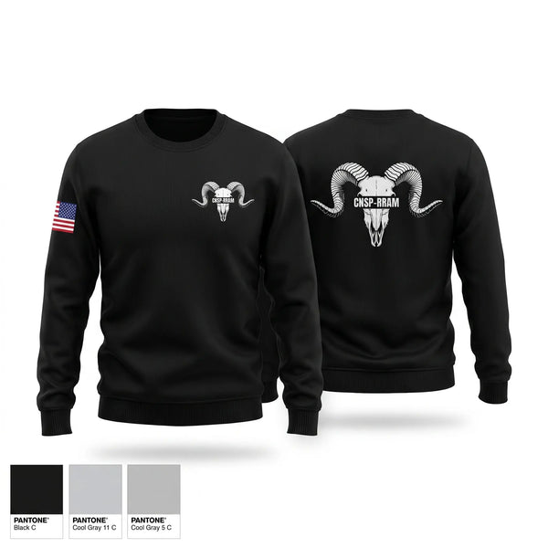 Crew Neck Sweatshirt, RRAM West Coast, Navy, Teamtime, Team time, sublimation, custom sports apparel, team uniforms, spirit wear, spiritwear, sports uniforms, custom shirts, team store, custom team store, fundraiser sports, apparel fundraiser