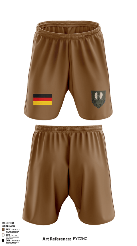Athletic Shorts With Pockets, 4./PuPiBtl.1 FFB Zg., , Teamtime, Team time, sublimation, custom sports apparel, team uniforms, spirit wear, spiritwear, sports uniforms, custom shirts, team store, custom team store, fundraiser sports, apparel fundraiser