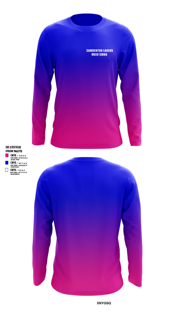 Long Sleeve Performance Shirt, Camdenton LakersMojo Swag, Wrestling, Teamtime, Team time, sublimation, custom sports apparel, team uniforms, spirit wear, spiritwear, sports uniforms, custom shirts, team store, custom team store, fundraiser sports, apparel fundraiser