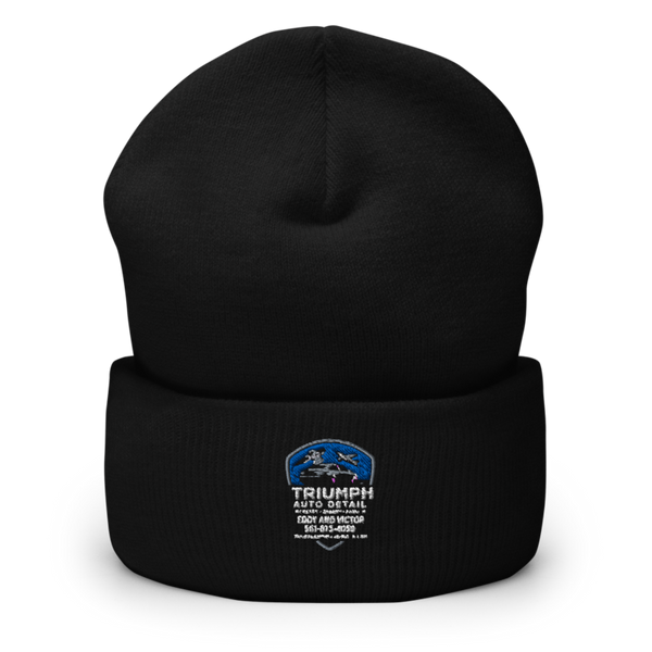 Triumph auto detail Cuffed Beanie | Yupoong 1501KC