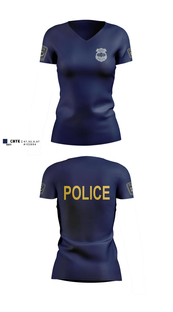 Womens Short Sleeve Vneck Shirt, Patrol, Police, Teamtime, Team time, sublimation, custom sports apparel, team uniforms, spirit wear, spiritwear, sports uniforms, custom shirts, team store, custom team store, fundraiser sports, apparel fundraiser