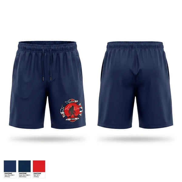 Athletic Shorts With Pockets, Riggins City Fire Department, Fire Department, Teamtime, Team time, sublimation, custom sports apparel, team uniforms, spirit wear, spiritwear, sports uniforms, custom shirts, team store, custom team store, fundraiser sports, apparel fundraiser