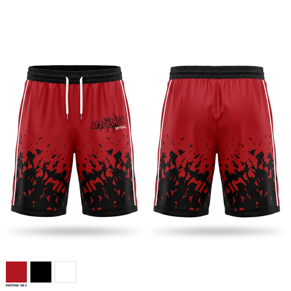 Athletic Shorts With Pockets, Aftershock, Softball, Teamtime, Team time, sublimation, custom sports apparel, team uniforms, spirit wear, spiritwear, sports uniforms, custom shirts, team store, custom team store, fundraiser sports, apparel fundraiser