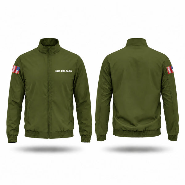 Windbreaker, HHB 3/20 FA BN, Army, Teamtime, Team time, sublimation, custom sports apparel, team uniforms, spirit wear, spiritwear, sports uniforms, custom shirts, team store, custom team store, fundraiser sports, apparel fundraiser