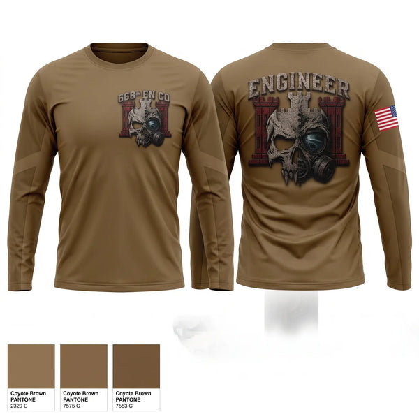 Long Sleeve Performance Shirt, 668th C2CRE, Army, Teamtime, Team time, sublimation, custom sports apparel, team uniforms, spirit wear, spiritwear, sports uniforms, custom shirts, team store, custom team store, fundraiser sports, apparel fundraiser