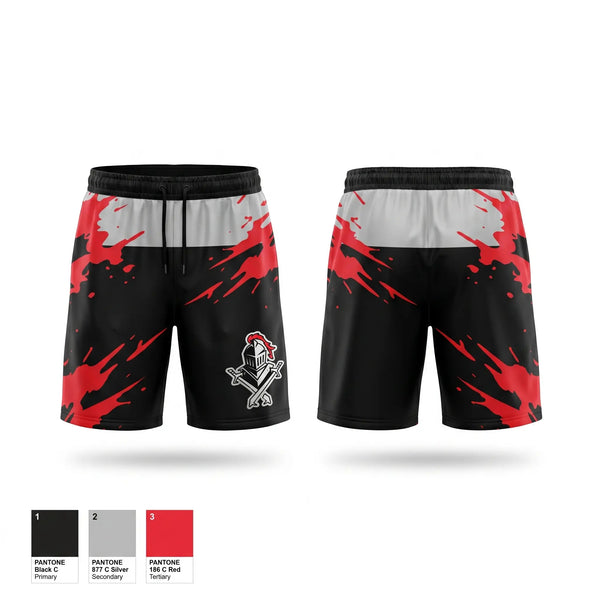 Athletic Shorts With Pockets, Knights Track Club, Track & Field, Teamtime, Team time, sublimation, custom sports apparel, team uniforms, spirit wear, spiritwear, sports uniforms, custom shirts, team store, custom team store, fundraiser sports, apparel fundraiser