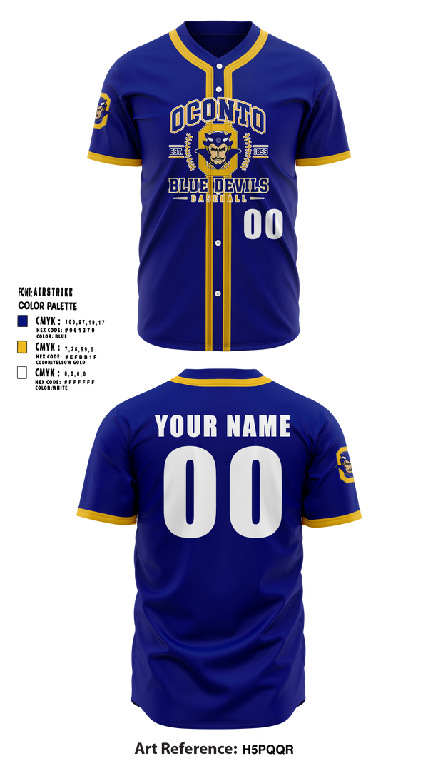 Full Button Baseball Jersey, Oconto Baseball, Baseball, Teamtime, Team time, sublimation, custom sports apparel, team uniforms, spirit wear, spiritwear, sports uniforms, custom shirts, team store, custom team store, fundraiser sports, apparel fundraiser
