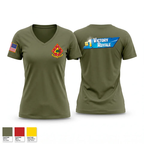 Womens Short Sleeve Vneck Shirt, 4th AA BN, Marines, Teamtime, Team time, sublimation, custom sports apparel, team uniforms, spirit wear, spiritwear, sports uniforms, custom shirts, team store, custom team store, fundraiser sports, apparel fundraiser