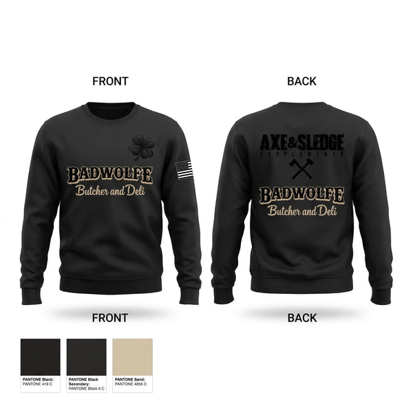 Crew Neck Sweatshirt, The Lucky Shamrocks, Police, Teamtime, Team time, sublimation, custom sports apparel, team uniforms, spirit wear, spiritwear, sports uniforms, custom shirts, team store, custom team store, fundraiser sports, apparel fundraiser
