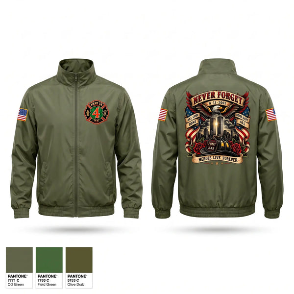 Windbreaker, Hart County Fire Department- Station 4, Fire Department, Teamtime, Team time, sublimation, custom sports apparel, team uniforms, spirit wear, spiritwear, sports uniforms, custom shirts, team store, custom team store, fundraiser sports, apparel fundraiser
