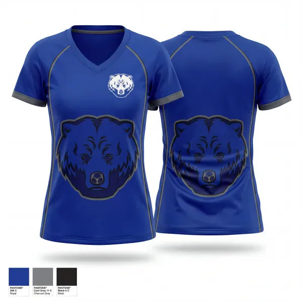 Womens Short Sleeve Vneck Shirt, Sedro-Woolley High School Softball, Softball, Teamtime, Team time, sublimation, custom sports apparel, team uniforms, spirit wear, spiritwear, sports uniforms, custom shirts, team store, custom team store, fundraiser sports, apparel fundraiser