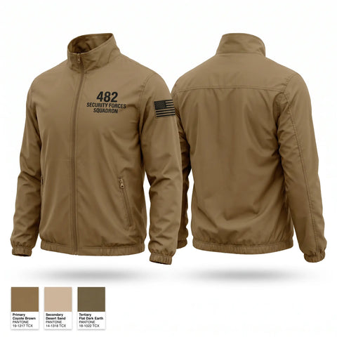 Windbreaker, 482 Security Forces Squadron, Air Force, Teamtime, Team time, sublimation, custom sports apparel, team uniforms, spirit wear, spiritwear, sports uniforms, custom shirts, team store, custom team store, fundraiser sports, apparel fundraiser