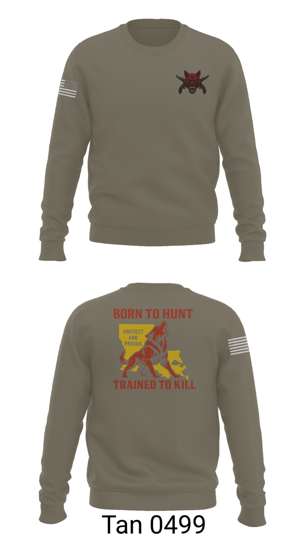 Crew Neck Sweatshirt, 239th Military Police Company, , Teamtime, Team time, sublimation, custom sports apparel, team uniforms, spirit wear, spiritwear, sports uniforms, custom shirts, team store, custom team store, fundraiser sports, apparel fundraiser