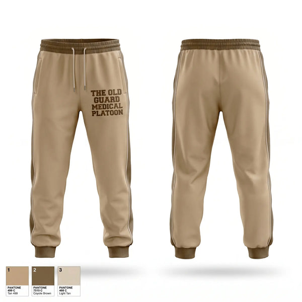 Sweatpants, The old guard medical platoon, Army, Teamtime, Team time, sublimation, custom sports apparel, team uniforms, spirit wear, spiritwear, sports uniforms, custom shirts, team store, custom team store, fundraiser sports, apparel fundraiser