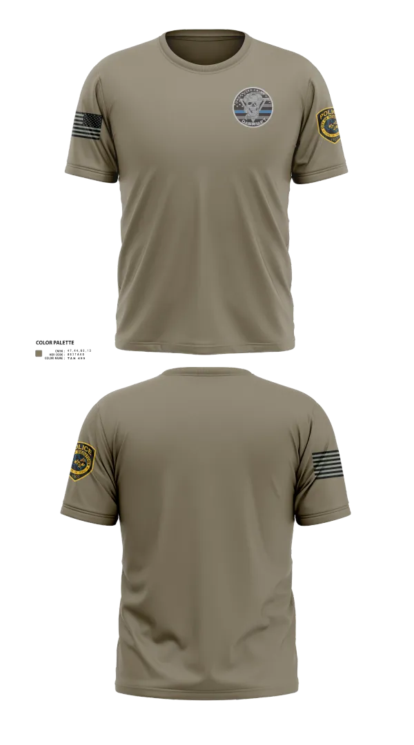 Old School Cotton Feel Shirt, Robstown Police Department, Police, Teamtime, Team time, sublimation, custom sports apparel, team uniforms, spirit wear, spiritwear, sports uniforms, custom shirts, team store, custom team store, fundraiser sports, apparel fundraiser