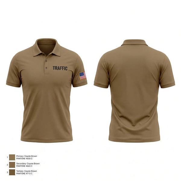 Short Sleeve Performance Polo, Traffic, Police, Teamtime, Team time, sublimation, custom sports apparel, team uniforms, spirit wear, spiritwear, sports uniforms, custom shirts, team store, custom team store, fundraiser sports, apparel fundraiser