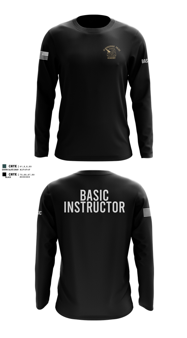 Long Sleeve Performance Shirt, Academy-Basic Unit, Police, Teamtime, Team time, sublimation, custom sports apparel, team uniforms, spirit wear, spiritwear, sports uniforms, custom shirts, team store, custom team store, fundraiser sports, apparel fundraiser