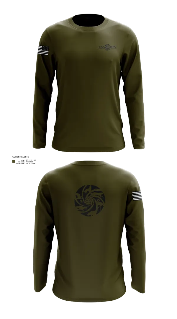 Long Sleeve Performance Shirt, Zoo City, Women's Volleyball, Teamtime, Team time, sublimation, custom sports apparel, team uniforms, spirit wear, spiritwear, sports uniforms, custom shirts, team store, custom team store, fundraiser sports, apparel fundraiser
