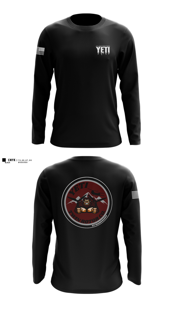 Long Sleeve Performance Shirt, 160th SOAR, , Teamtime, Team time, sublimation, custom sports apparel, team uniforms, spirit wear, spiritwear, sports uniforms, custom shirts, team store, custom team store, fundraiser sports, apparel fundraiser