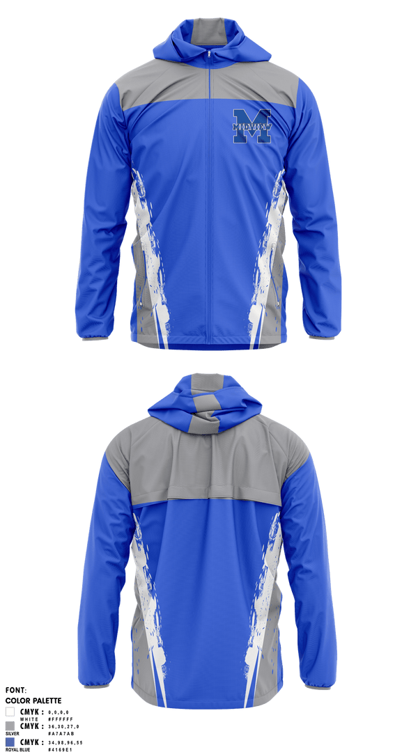 Windbreaker, Midview Middies, Cheer, Teamtime, Team time, sublimation, custom sports apparel, team uniforms, spirit wear, spiritwear, sports uniforms, custom shirts, team store, custom team store, fundraiser sports, apparel fundraiser