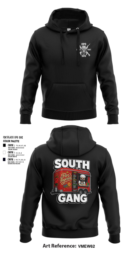 Hoodie, South Gang Unit, Police, Teamtime, Team time, sublimation, custom sports apparel, team uniforms, spirit wear, spiritwear, sports uniforms, custom shirts, team store, custom team store, fundraiser sports, apparel fundraiser