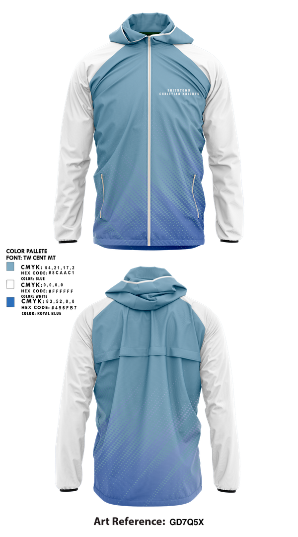 Windbreaker, smithtown christian knights, Men's Soccer, Teamtime, Team time, sublimation, custom sports apparel, team uniforms, spirit wear, spiritwear, sports uniforms, custom shirts, team store, custom team store, fundraiser sports, apparel fundraiser