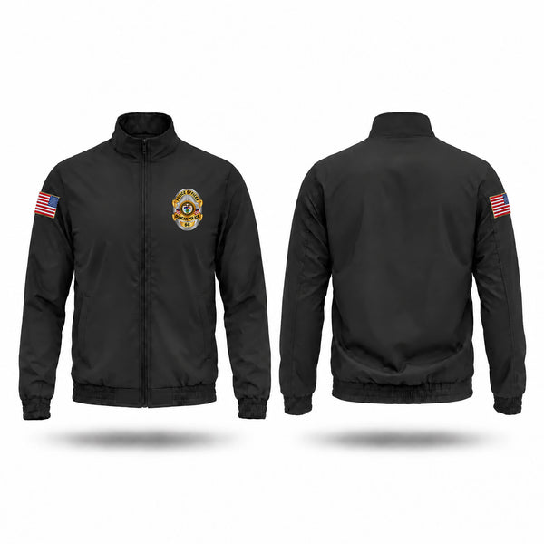 Windbreaker, Duncan Police Department, Police, Teamtime, Team time, sublimation, custom sports apparel, team uniforms, spirit wear, spiritwear, sports uniforms, custom shirts, team store, custom team store, fundraiser sports, apparel fundraiser