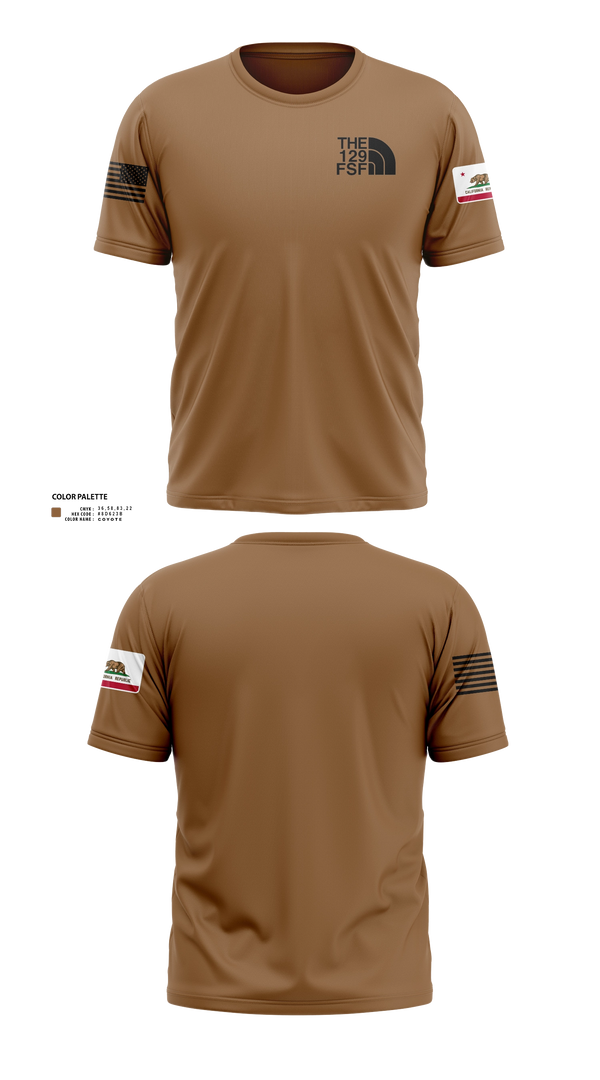 Short Sleeve Performance Shirt, 129 FSS, Air Force, Teamtime, Team time, sublimation, custom sports apparel, team uniforms, spirit wear, spiritwear, sports uniforms, custom shirts, team store, custom team store, fundraiser sports, apparel fundraiser