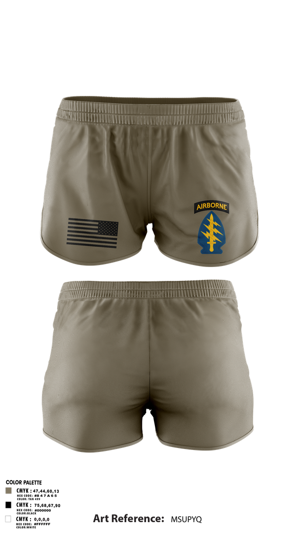 Ranger Panties, 5th Special Forces Group, , Teamtime, Team time, sublimation, custom sports apparel, team uniforms, spirit wear, spiritwear, sports uniforms, custom shirts, team store, custom team store, fundraiser sports, apparel fundraiser