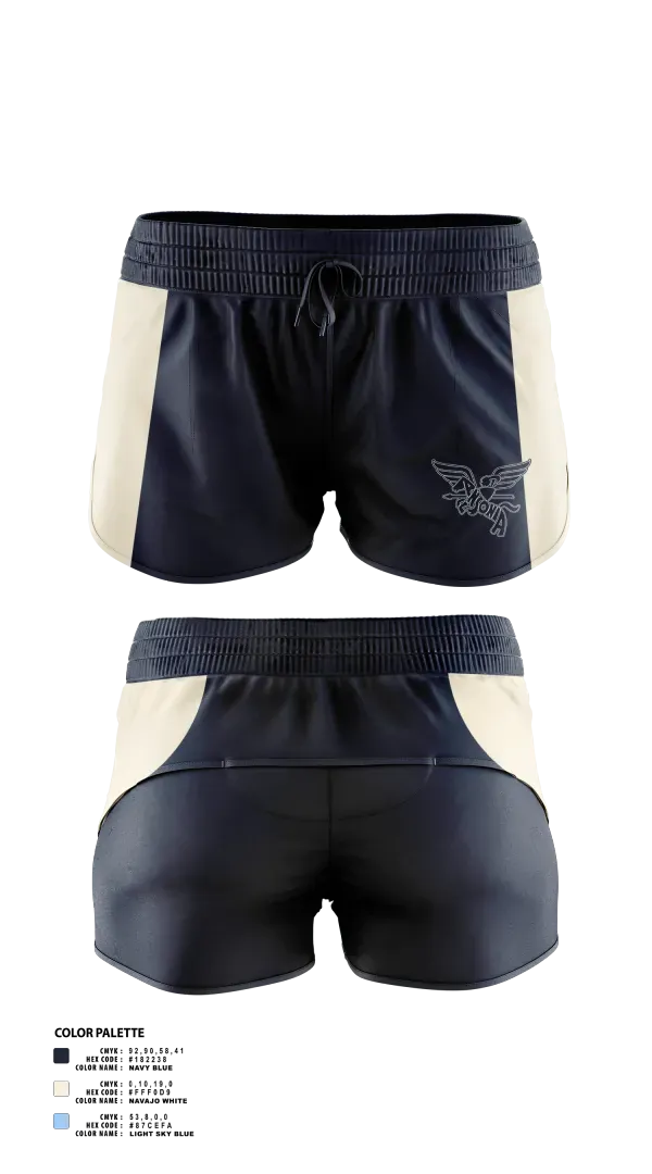 Track Shorts, Ansonia Chargers, Track & Field, Teamtime, Team time, sublimation, custom sports apparel, team uniforms, spirit wear, spiritwear, sports uniforms, custom shirts, team store, custom team store, fundraiser sports, apparel fundraiser
