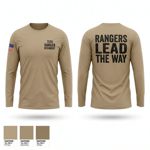 Long Sleeve Performance Shirt, 75th ranger regiment, Army, Teamtime, Team time, sublimation, custom sports apparel, team uniforms, spirit wear, spiritwear, sports uniforms, custom shirts, team store, custom team store, fundraiser sports, apparel fundraiser
