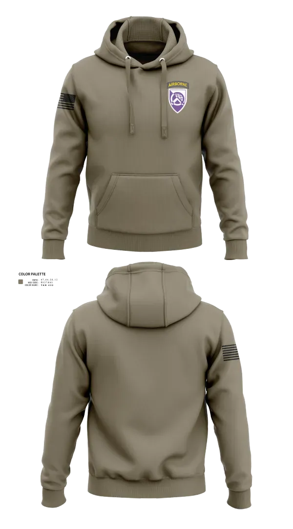 Hoodie, 360 CA BDE (Airborne), Army, Teamtime, Team time, sublimation, custom sports apparel, team uniforms, spirit wear, spiritwear, sports uniforms, custom shirts, team store, custom team store, fundraiser sports, apparel fundraiser