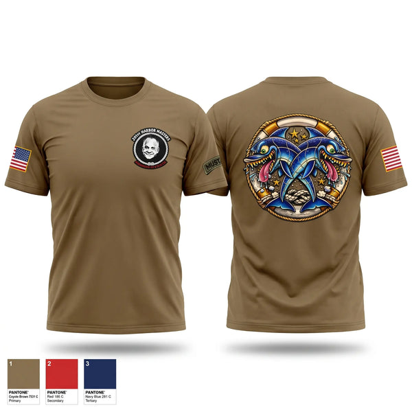Old School Cotton Feel Shirt, 201st HARBORMASTER, Army, Teamtime, Team time, sublimation, custom sports apparel, team uniforms, spirit wear, spiritwear, sports uniforms, custom shirts, team store, custom team store, fundraiser sports, apparel fundraiser