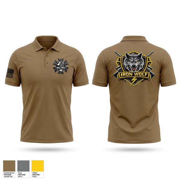 Short Sleeve Performance Polo, Veterinary readiness activity, Army, Teamtime, Team time, sublimation, custom sports apparel, team uniforms, spirit wear, spiritwear, sports uniforms, custom shirts, team store, custom team store, fundraiser sports, apparel fundraiser