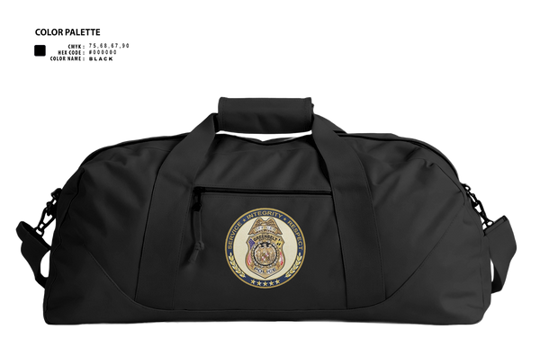 Duffle Bag, Greenbelt police Charlie squad, Police, Teamtime, Team time, sublimation, custom sports apparel, team uniforms, spirit wear, spiritwear, sports uniforms, custom shirts, team store, custom team store, fundraiser sports, apparel fundraiser